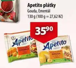 CBA Apetito plátky nabídka