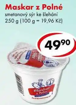 CBA Maskar z Polné nabídka