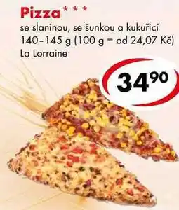 CBA Pizza nabídka