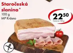CBA Staročeská slanina nabídka