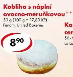 CBA Kobliha s náplní ovocno-meruňkovou nabídka