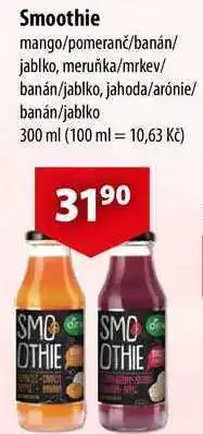 CBA Smoothie nabídka