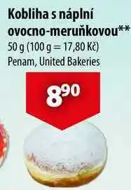CBA Kobliha s náplní ovocno-meruňkovou nabídka