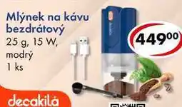 CBA Mlýnek na kávu bezdrátový nabídka