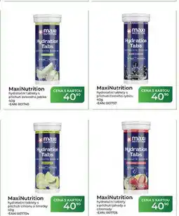 Tamda Foods MaxiNutrition hydratační tablety sprichuti jahody a citronády nabídka
