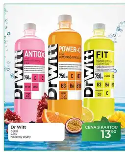 Tamda Foods Dr Witt nápoj nabídka