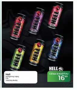 Tamda Foods Hell energetický nápoj nabídka