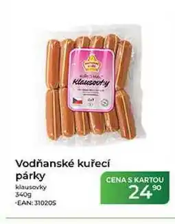 Tamda Foods Vodňanské kuřecí párky klausovky nabídka