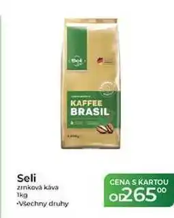 Tamda Foods Seli zinková káva nabídka