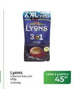 Tamda Foods Lyons Instantní káva 3vl nabídka