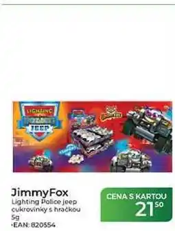 Tamda Foods JimmyFox Lighting Police jeep cukrovinky s hračkou nabídka