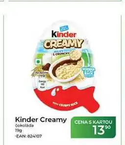 Tamda Foods Kinder Creamy čokoláda nabídka
