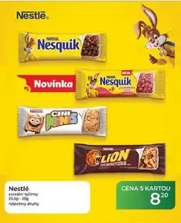 Tamda Foods Nestlé cereální tyčinky nabídka
