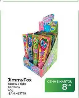 Tamda Foods JimmyFox squeeze tube bonbony nabídka