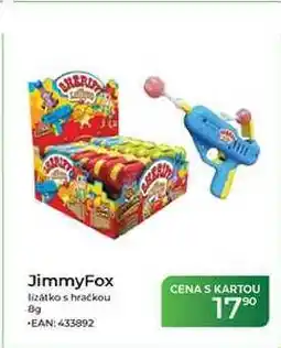 Tamda Foods JimmyFox lizátko s hračkou nabídka