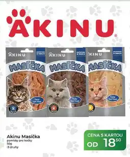 Tamda Foods Akinu Masíčka pamlsky pro kočky nabídka
