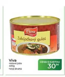 Tamda Foods Viva Hotové jídlo nabídka