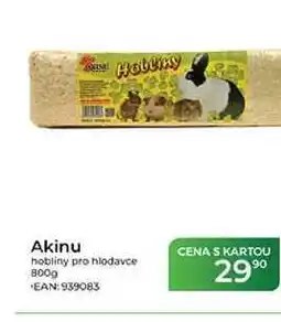 Tamda Foods Akinu hobliny pro hlodavce nabídka