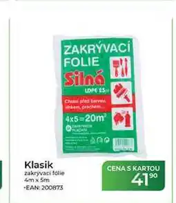 Tamda Foods Klasik zakrývací fólie 4m x 5m nabídka