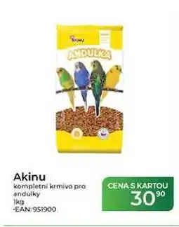Tamda Foods Akinu kompletní krmivo pro andulky nabídka