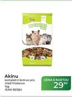 Tamda Foods Akinu kompletní krmivo pro malé hlodavce nabídka