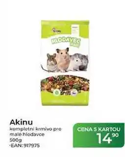 Tamda Foods Akinu kompletni krmivo pro male hlodavce nabídka