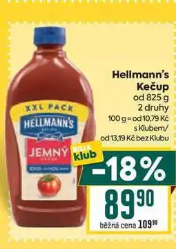 Billa Hellmann's Kečup od nabídka