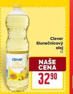 Billa Clever Slunečnicový olej nabídka