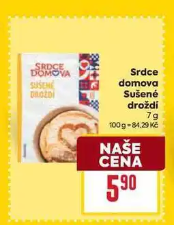 Billa Srdce domova Sušené droždí nabídka