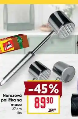 Billa FINO Nerezová palička na maso 27 cm 1ks nabídka