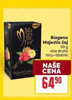 Billa Biogena Majestic čaj nabídka