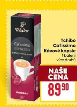 Billa Tchibo Cafissimo Kávové kapsle 1 balení nabídka