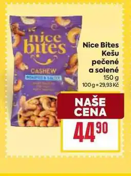 Billa Nice Bites Kešu pečené a solené nabídka
