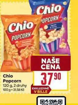 Billa Chio Popcorn nabídka