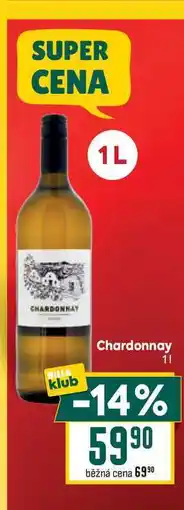 Billa Chardonnay nabídka