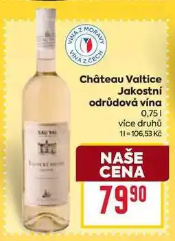 Billa Château Valtice Jakostní odrůdová vína nabídka