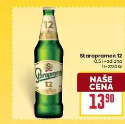 Billa Staropramen 12 nabídka