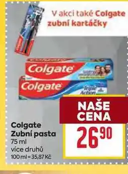 Billa Colgate Zubní pasta nabídka