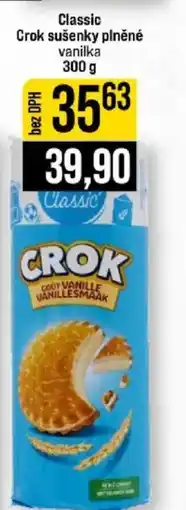 Jip Classic Crok sušenky plněné vanilka nabídka