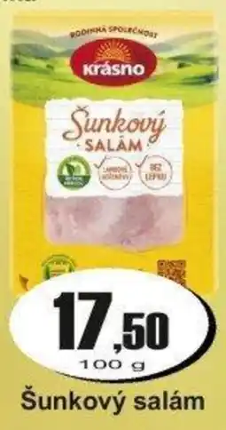 Adam Krasno šunkový salám nabídka