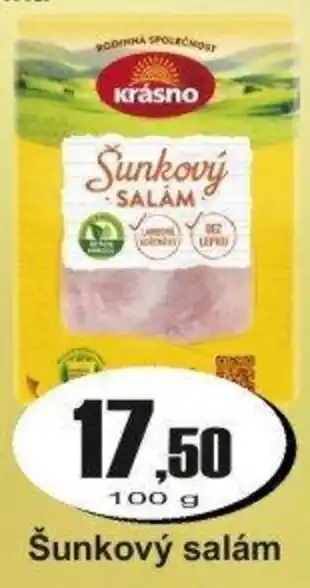 Krasno šunkový salám