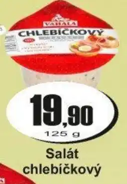 Adam Vahala chlebíčkový salát nabídka