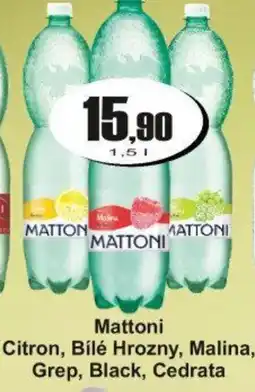 Adam Mattoni Citron, Bílé Hrozny, Malina, Grep, Black, Cedrata nabídka