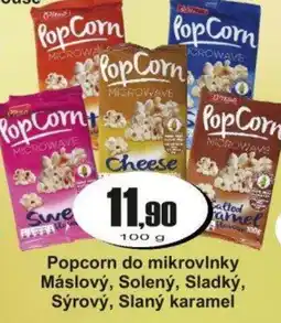 Adam Popcorn nabídka