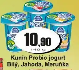 Adam Kunín Probio jogurt nabídka