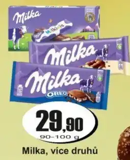 Adam Milka, více druhů nabídka