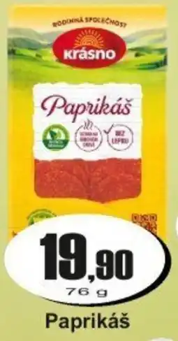 Adam Krasno paprikas nabídka