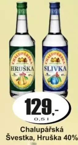 Adam Chalupářská Švestka, Hruška 40% nabídka