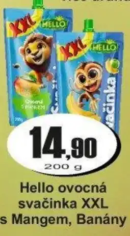 Adam Hello ovocná svačinka XXL nabídka