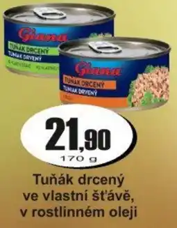 Adam Giana tuňák drcený nabídka